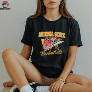 Arizona State basketball retro swish shirt