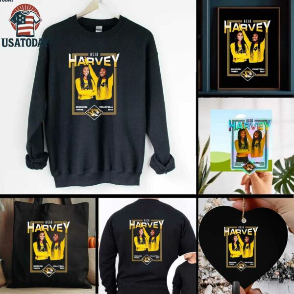 Asia Harvey graphic Missouri Tigers shirt