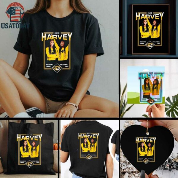 Asia Harvey graphic Missouri Tigers shirt
