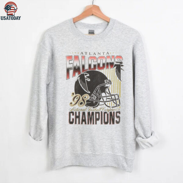 Atlanta Falcons Vintage 1998 NFC Champions Graphic T Shirt