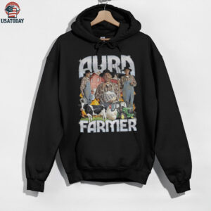 Aura farmer rap energy graphic shirt
