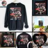 Austin Dillon Checkered Flag Sports Black 2025 Cook Out 400 Race Winner T Shirt
