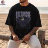 Baltimore Football Skull Vintage Shirt