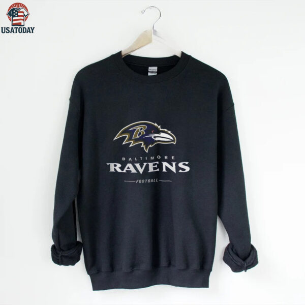 Baltimore Ravens Team Lockup T Shirt