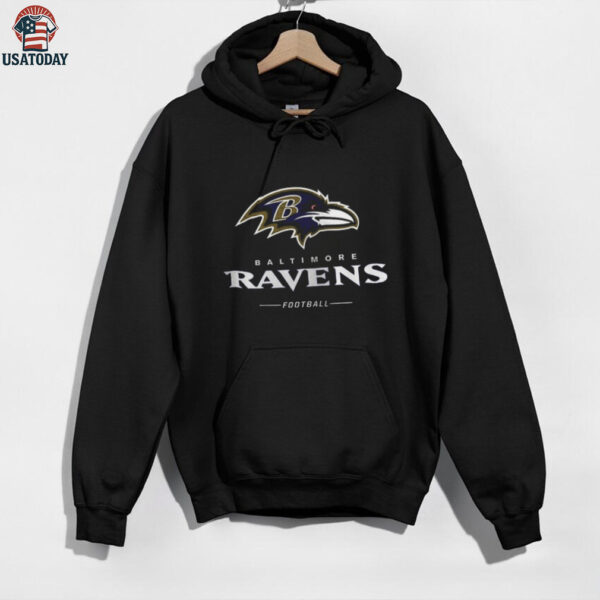 Baltimore Ravens Team Lockup T Shirt