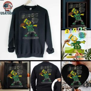 Bart Philadelphia Eagles the bird world champs again man Super Bowl LIX Champions 2025 shirt