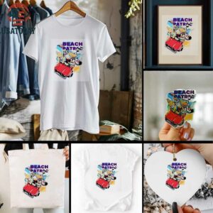 Beach Patrol cartoon shirt