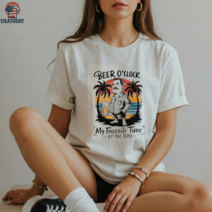 Beer O’clock my favorite time of the day vintage shirt