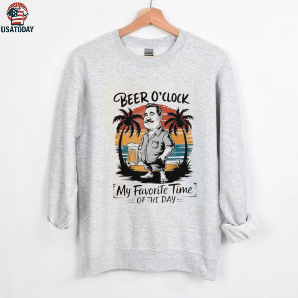 Beer O’clock my favorite time of the day vintage shirt