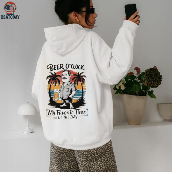 Beer O’clock my favorite time of the day vintage shirt