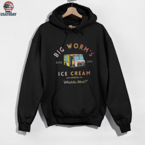 Big worm’s Ice Cream estd 1995 Los Angeles Ca Whatchu Want shirt