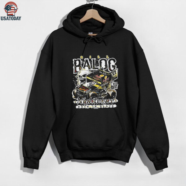 Bill Balog North Pole nightmare back in black graphic shirt