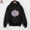 Black 2025 NBA Draft Logo T Shirt