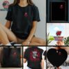 Black Wisconsin Badgers Comfort Colors Mascot Overlay T Shirt