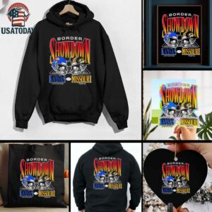 Border Showdown Kansas Jayhawks vs Missouri Tigers shirt