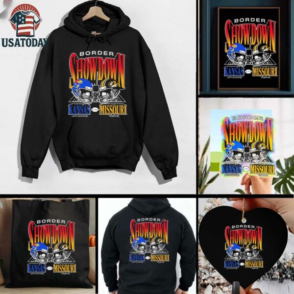 Border Showdown Kansas Jayhawks vs Missouri Tigers shirt