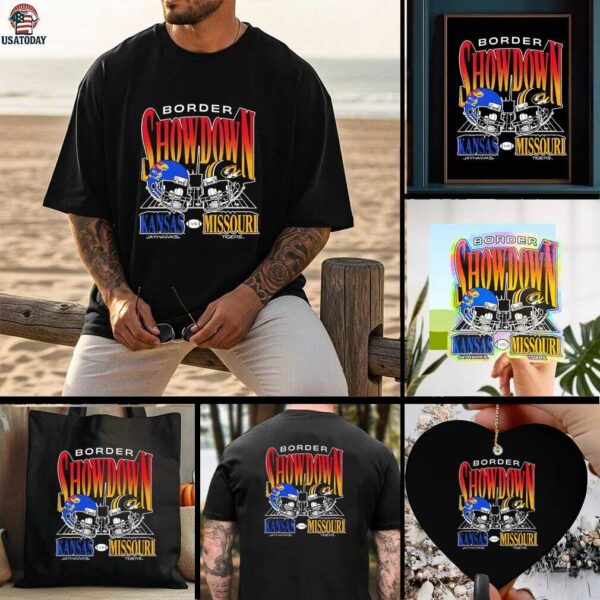 Border Showdown Kansas Jayhawks vs Missouri Tigers shirt