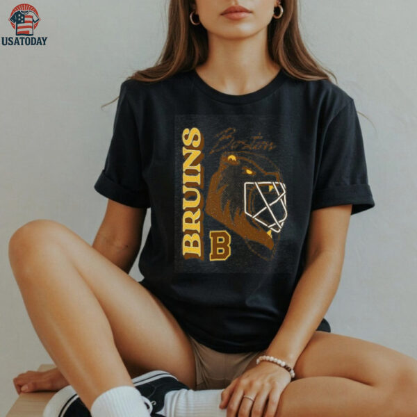 Boston Bruins Retro Richmond Netminder T Shirt