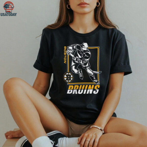 Boston Bruins Starter Player Grid T Shirt