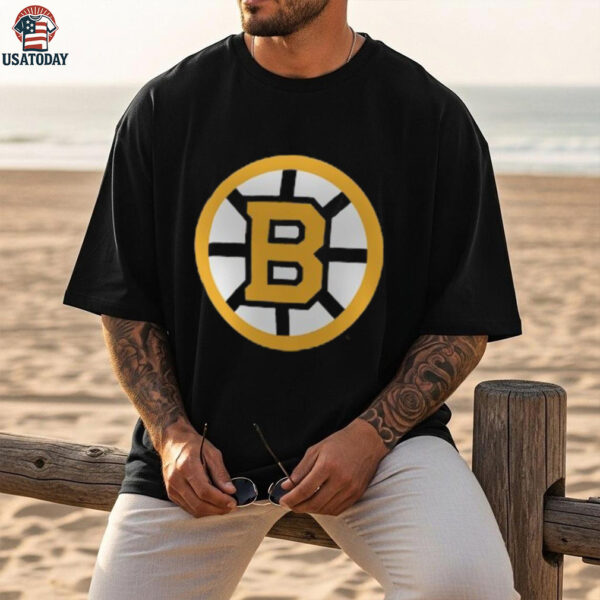 Boston Bruins Women’s Black Primary Logo Shirt