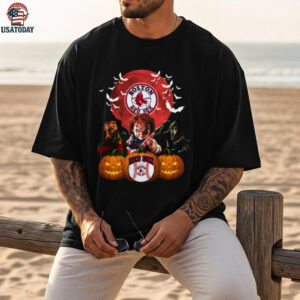 Boston Red Sox Horror Halloween Shirt
