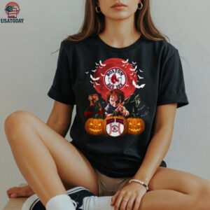 Boston Red Sox Horror Halloween Shirt