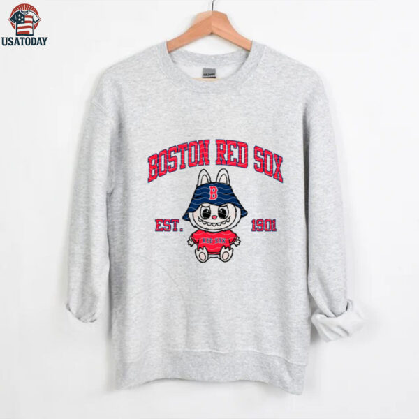 Boston Red Sox Labubu Baseball Shirt