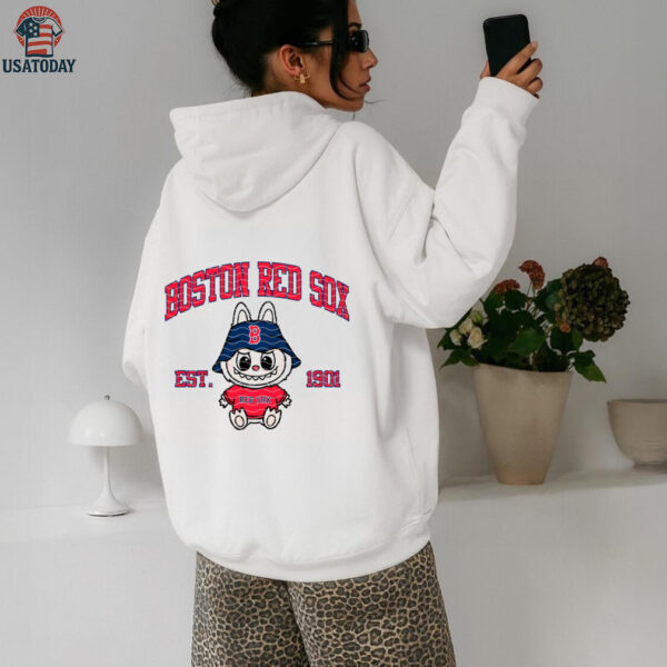 Boston Red Sox Labubu Baseball Shirt