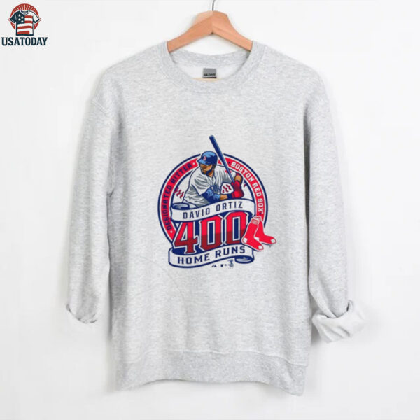 Boston Red Sox Legend David Ortiz 400 Home Runs shirt