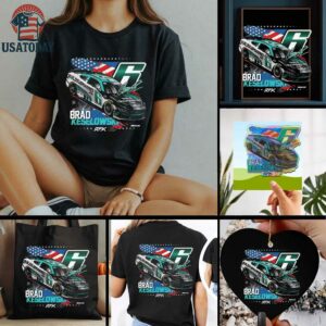 Brad Keselowski RFK Racing BuildSubmarines.com Patriotic Car T Shirt