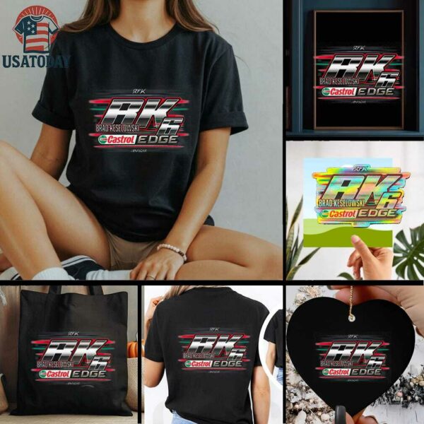 Brad Keselowski RFK Racing Castrol Edge Car T Shirt