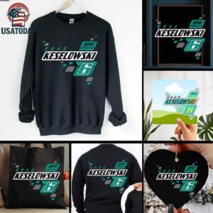 Brad Keselowski RFK Racing Charcoal #6 Lifestyle T Shirt
