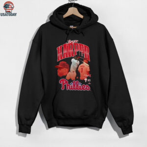 Bryce Harper Philadelphia Phillies Vintage Triple Player T Shirt