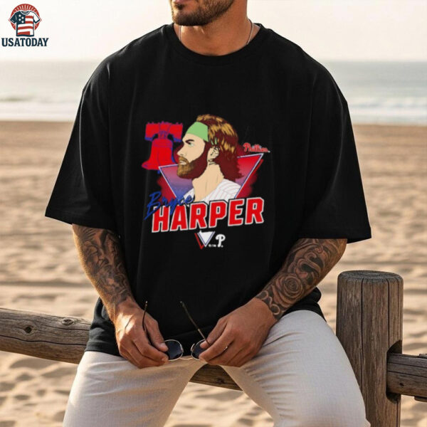 Bryce Harper Philadelphia Phillies caricature player shirt