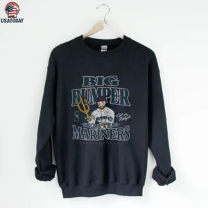 Cal Raleigh Navy Seattle Mariners Player Graphic T Shirt