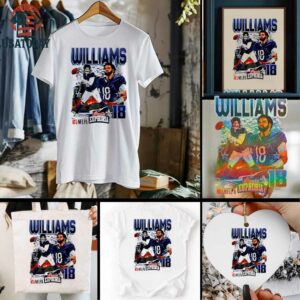 Caleb Williams Chicago Bears comic shirt