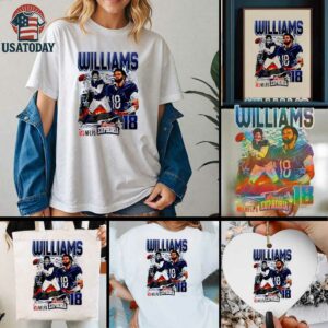 Caleb Williams Chicago Bears comic shirt