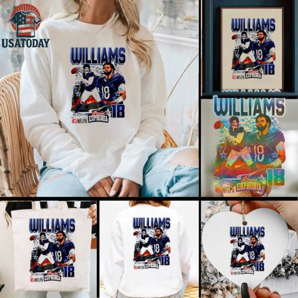 Caleb Williams Chicago Bears comic shirt
