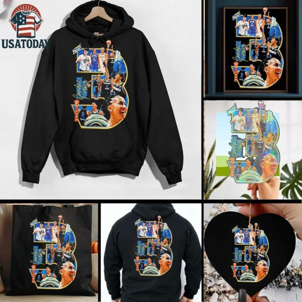 Candace Parker 3 Chicago Sky WNBA Legend shirt