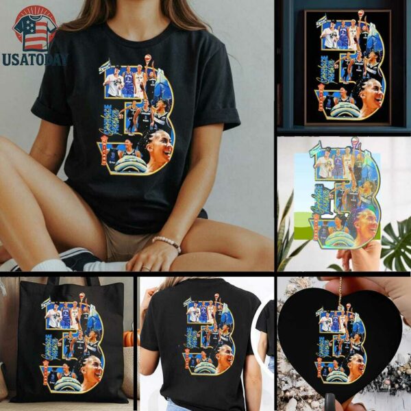 Candace Parker 3 Chicago Sky WNBA Legend shirt