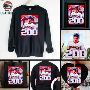 Career Home Run No. 200 For Matt Chapman San Francisco Giants MLB shirt