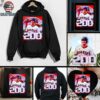 Career Home Run No. 200 For Matt Chapman San Francisco Giants MLB shirt