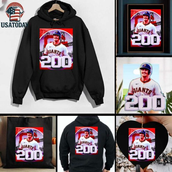 Career Home Run No. 200 For Matt Chapman San Francisco Giants MLB shirt