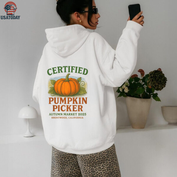 Certified Pumpkin Picker – Fall Shirt