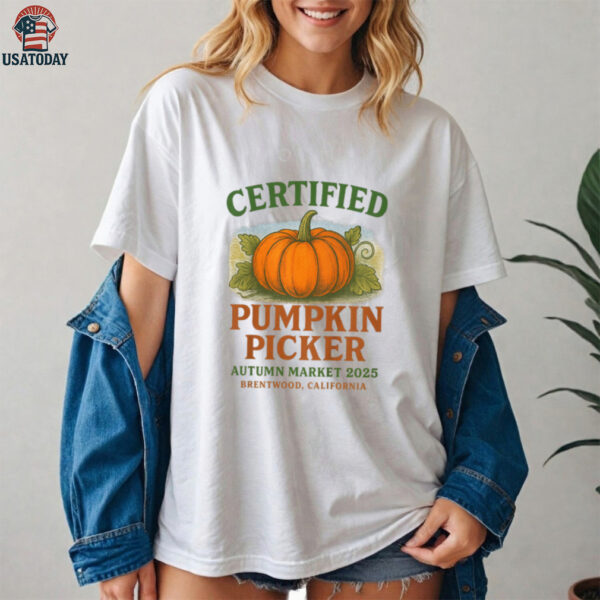 Certified Pumpkin Picker – Fall Shirt