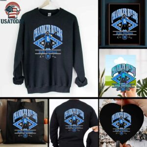 Chandler Rivers illustrated celebration Duke football shirt