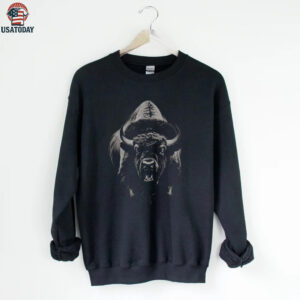 Charging Buffalo Majestic Bison Graphic shirt