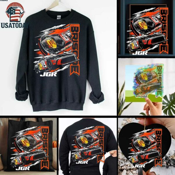 Chase Briscoe Joe Gibbs Racing Team Collection Bass Pro T Shirt