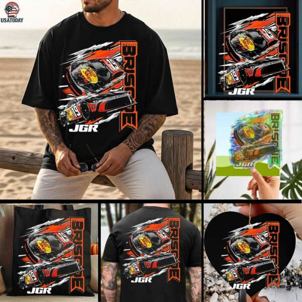 Chase Briscoe Joe Gibbs Racing Team Collection Bass Pro T Shirt