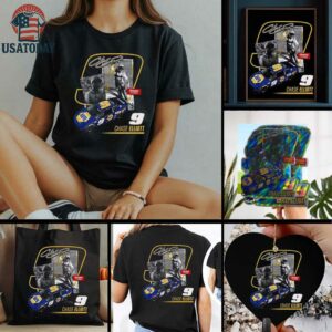 Chase Elliott Hendrick Motorsports Collection Navy NAPA T Shirts